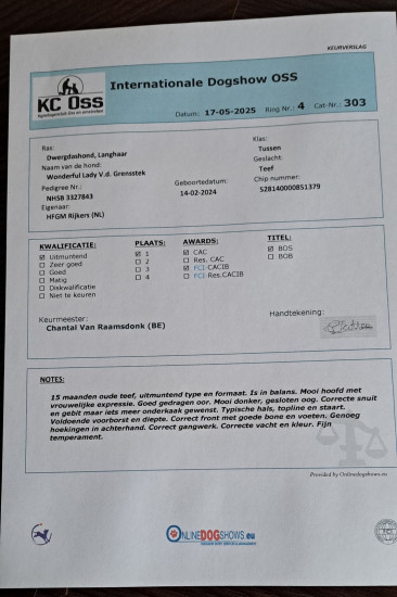 17-5-2025 Internationale Dogschow Oss